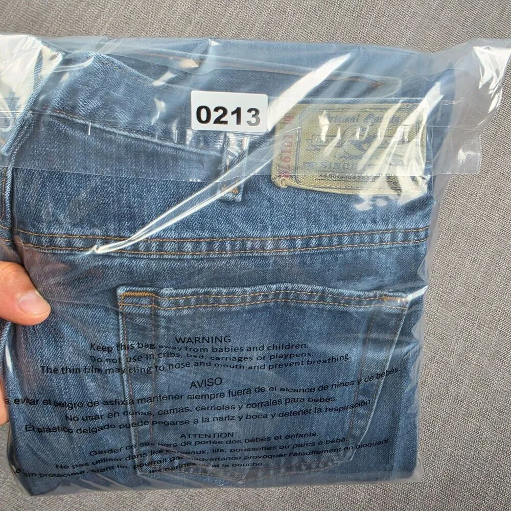 RedHead Men’s Relaxed Fit Jeans 36x30 Blue Medium Wash Denim Pants Heritage VTG
